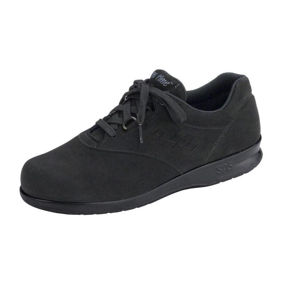 SAS Women's Free Time Charcoal Nubuck - 400021103023 - Tip Top Shoes of New York
