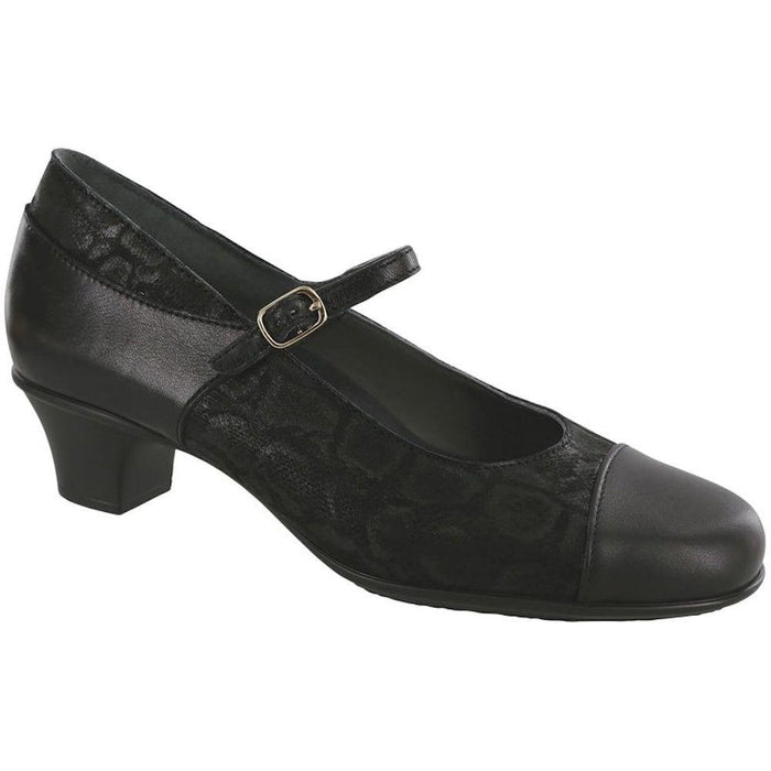 SAS Women's Isabel Black Snake - 863261 - Tip Top Shoes of New York