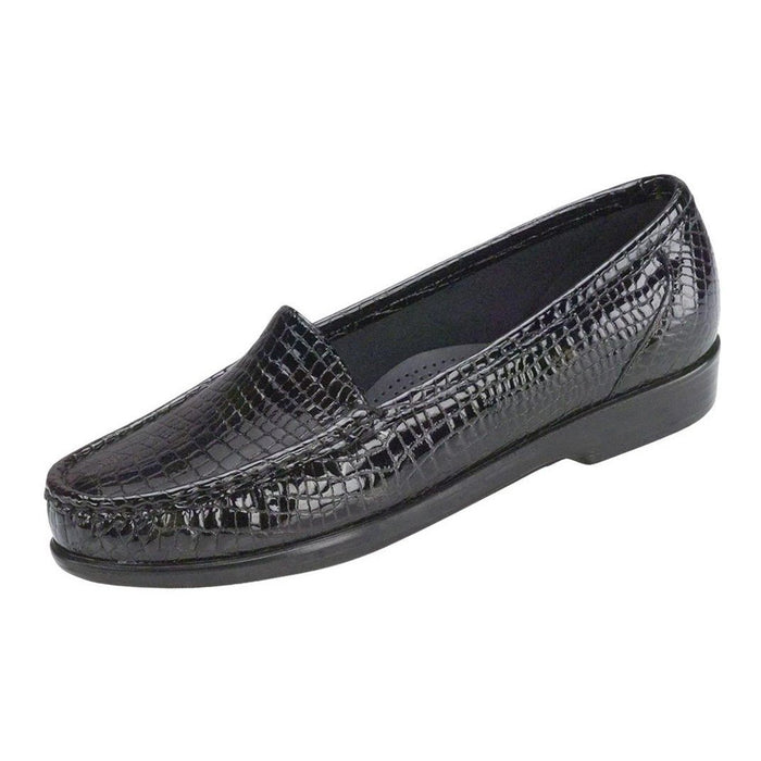 SAS Women's Simplify Black Croc - 403503504028 - Tip Top Shoes of New York