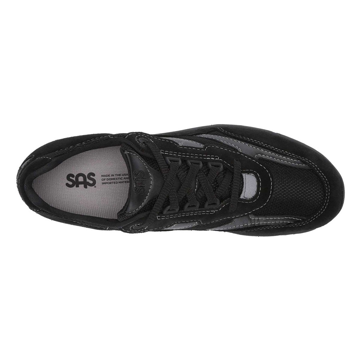 SAS Women's Tour Black Mesh - 3009846 - Tip Top Shoes of New York