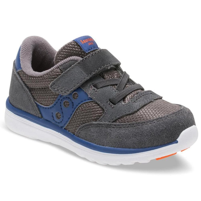 Saucony Baby Jazz Lite Grey/Blue - 655108 - Tip Top Shoes of New York