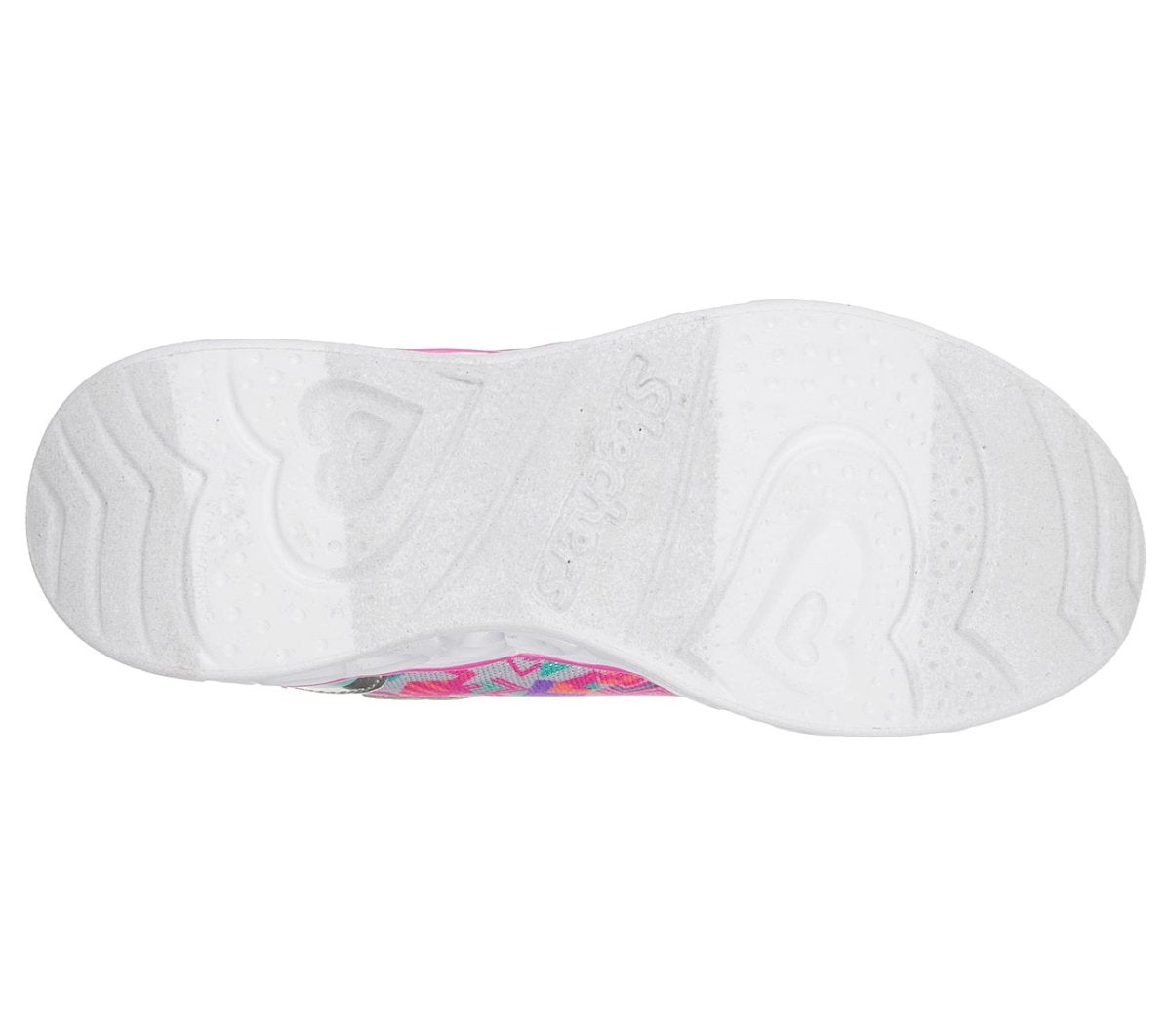 Skechers Girl's S Lights: Heart Lights Silver - 905294 - Tip Top Shoes of New York