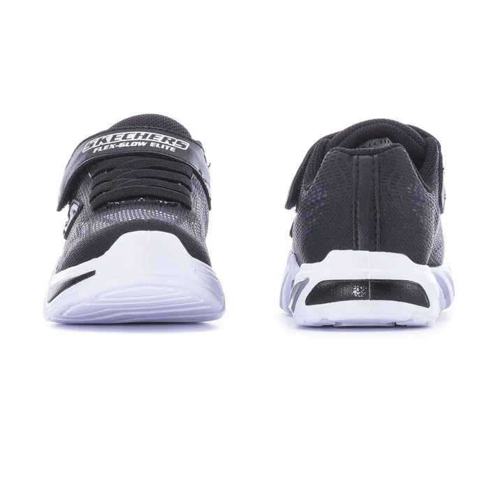 Skechers Toddler's Flex-Glow Elite Black/Silver Sneakers - 1079057 - Tip Top Shoes of New York