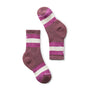 Smart Wool Kids Hiking Full Crew Socks Argyle Purple - 1067028 - Tip Top Shoes of New York