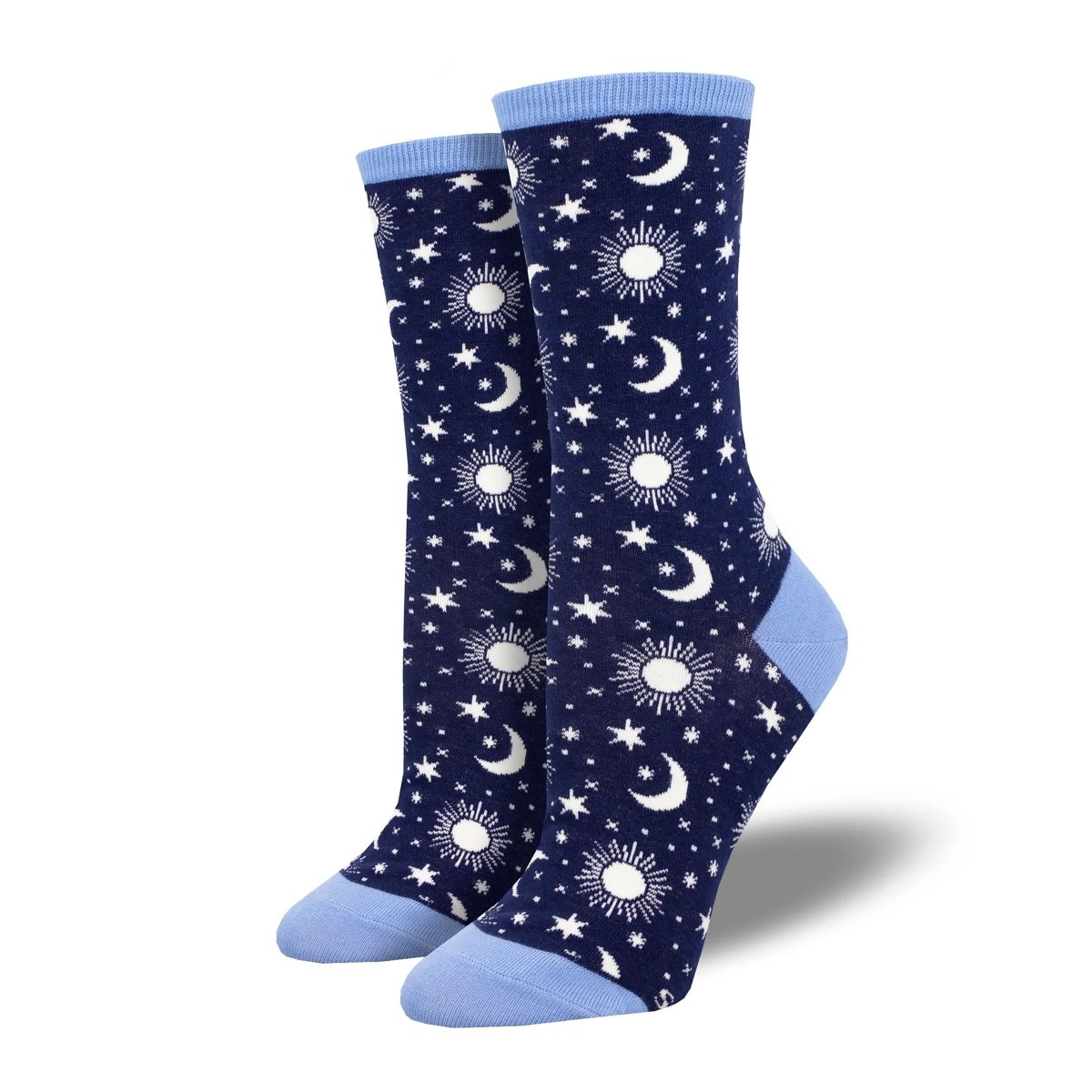 Sock Smith Women's Moon Child Navy - 3013111 - Tip Top Shoes of New York