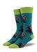 Socksmith Men's Lab-Or of Love Socks Teal - 889700 - Tip Top Shoes of New York