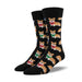 Socksmith Women's Corgi Black Cats - 863738 - Tip Top Shoes of New York