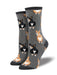 Socksmith Women's Corgi Butt Socks Grey Heather - 939917 - Tip Top Shoes of New York