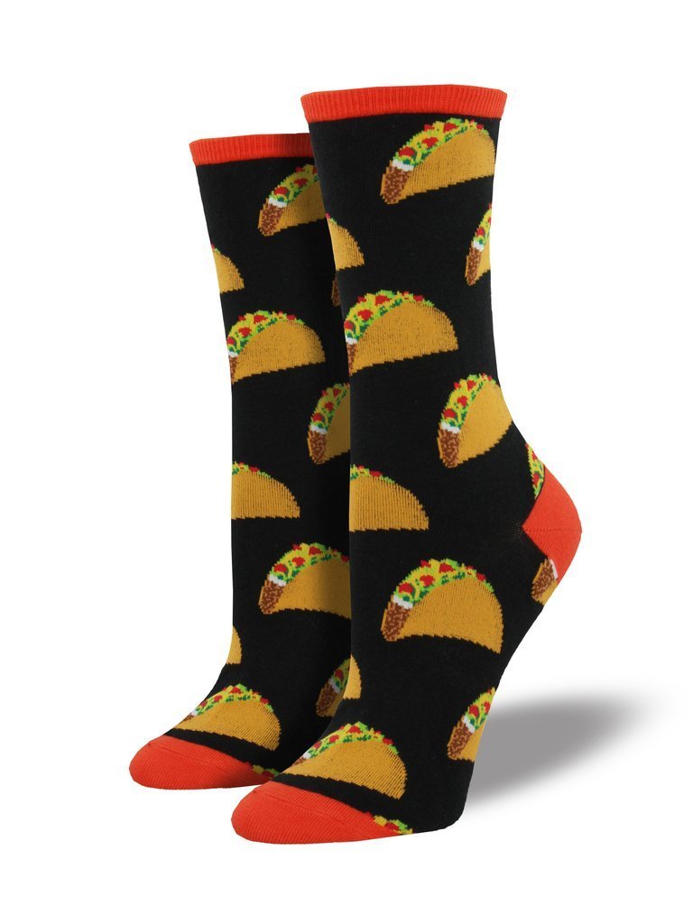 Socksmith Women's Tacos Socks Black - 863734 - Tip Top Shoes of New York