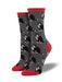 Socksmith Women's Tuxedo Cats Socks Gray Heather - 864756 - Tip Top Shoes of New York