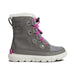 Sorel Girl's Explorer Quary/Lavendar Waterproof - 1063562 - Tip Top Shoes of New York