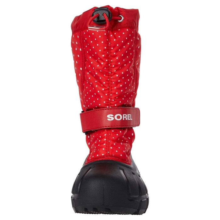 Sorel Girl's Flurry Red/White Polka Dot Waterproof - 1063580 - Tip Top Shoes of New York