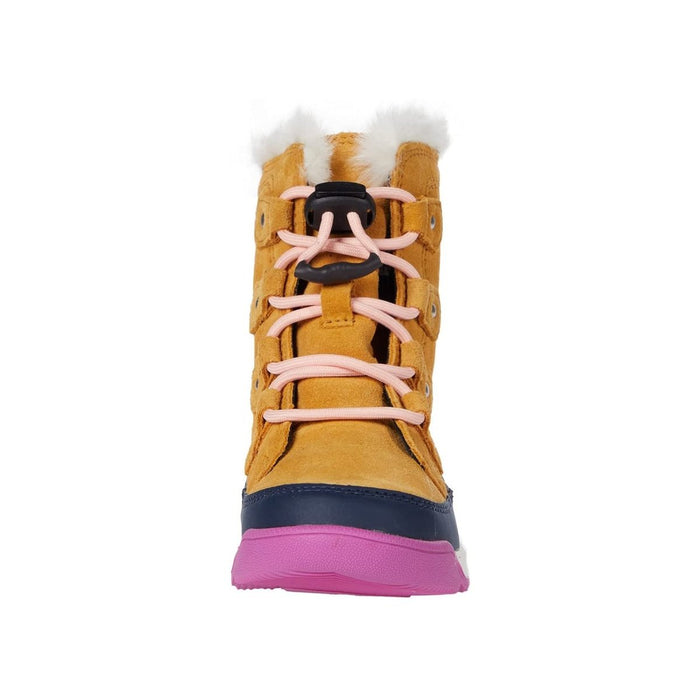 Sorel Girl's (Sizes 1-7) Whitney Joan Lace Yellow Pink Waterproof - 1051664 - Tip Top Shoes of New York
