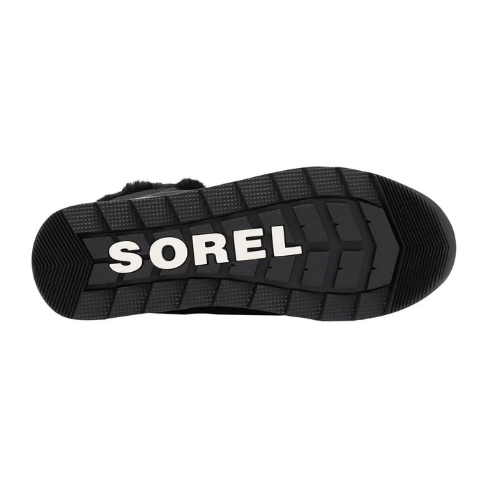 Sorel Girl's Whitney™ II Short Lace Black/Sea Salt Velcro Waterproof - 1063542 - Tip Top Shoes of New York
