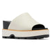 Sorel Women's Joanie IV Slide Wedge Chalk/Black - 9013493 - Tip Top Shoes of New York