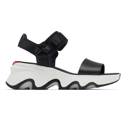 Sorel Women's Kinetic Y-Strap Black/Sea Salt - 5012735 - Tip Top Shoes of New York