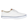 Sperry Men's Striper No Lace CVO Salt Washed Twill White - 407761303010 - Tip Top Shoes of New York