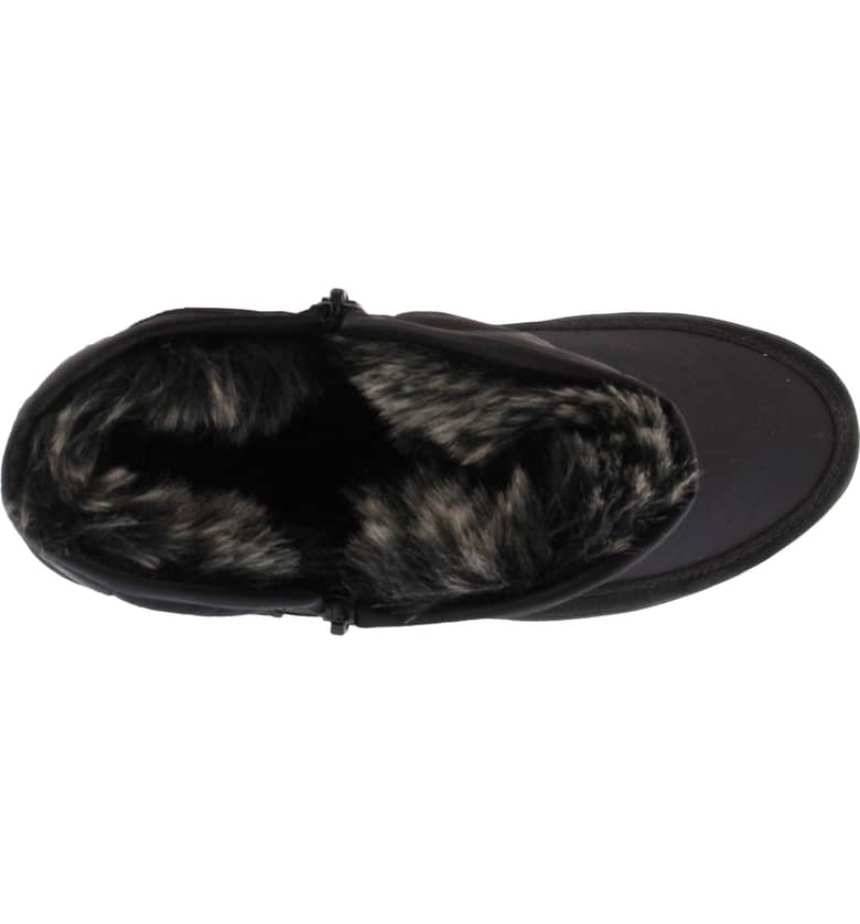 Spring Step Women's Ernestina Waterproof Black Fabric - 905622 - Tip Top Shoes of New York