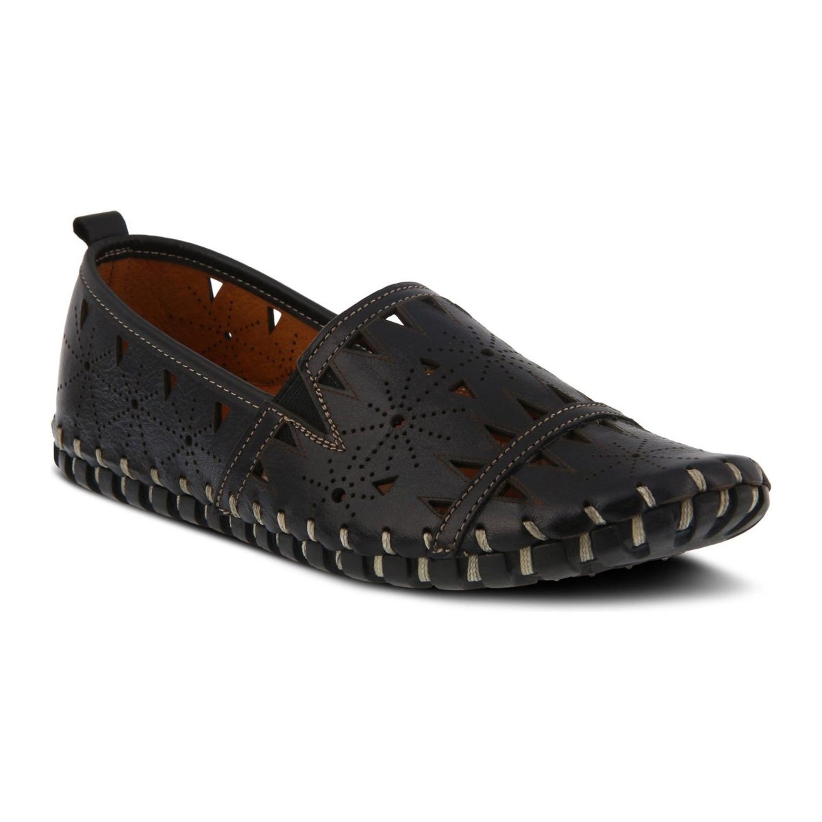 Spring Step Women's Fusaro Black Leather - 3004205 - Tip Top Shoes of New York