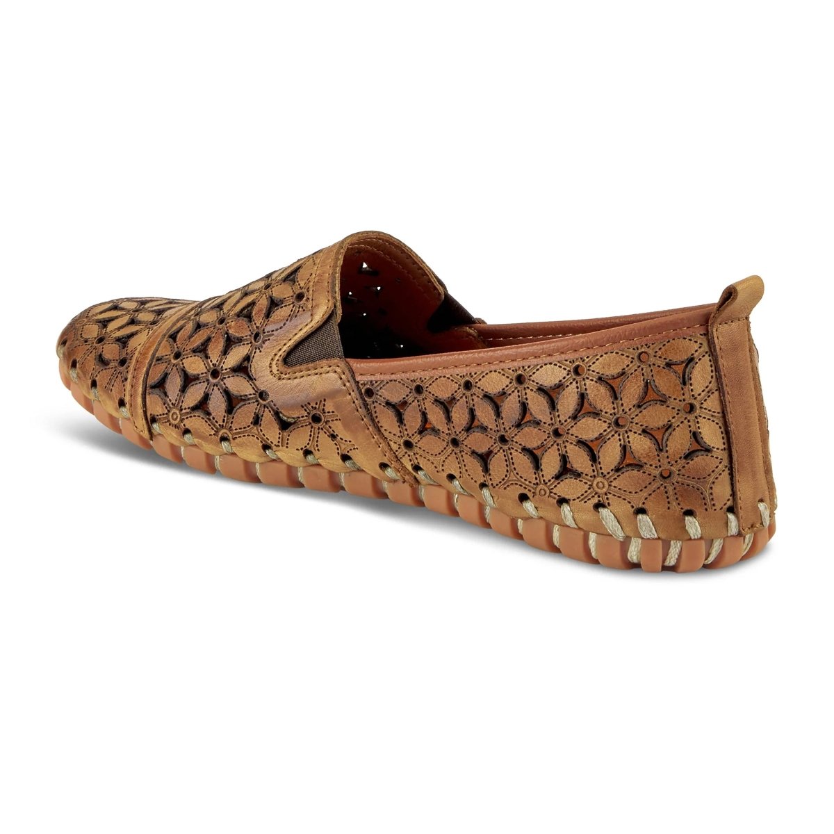Spring Step Women's Fusaro Flowerflow Light Brown - 3012025 - Tip Top Shoes of New York