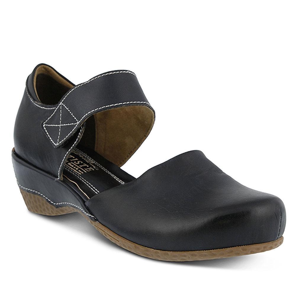 Spring Step Women's Gloss Black Leather - 356094 - Tip Top Shoes of New York