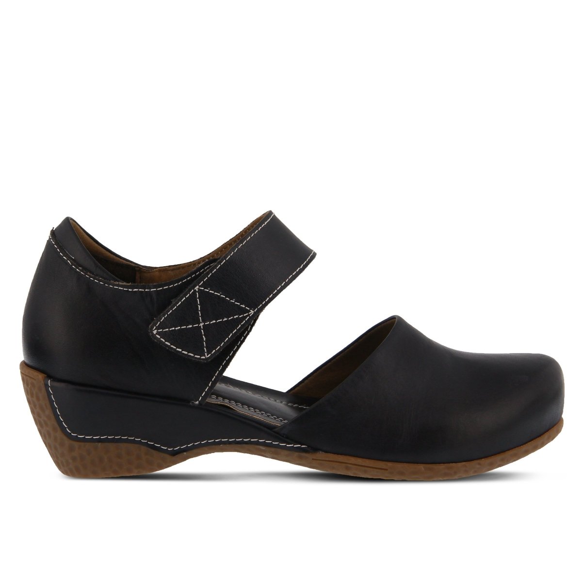 Spring Step Women's Gloss Black Leather - 356094 - Tip Top Shoes of New York