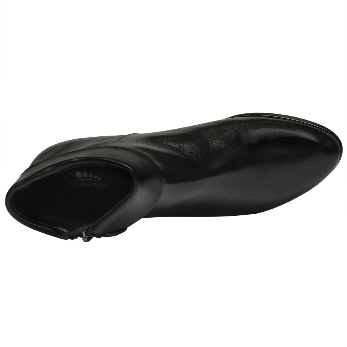 Spring Step Women's Stockholm Black Leather - 407484205011 - Tip Top Shoes of New York