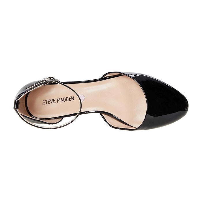 Steve Madden Girl's GS (Grade School) J-Prettyy Black Patent - 1068387 - Tip Top Shoes of New York