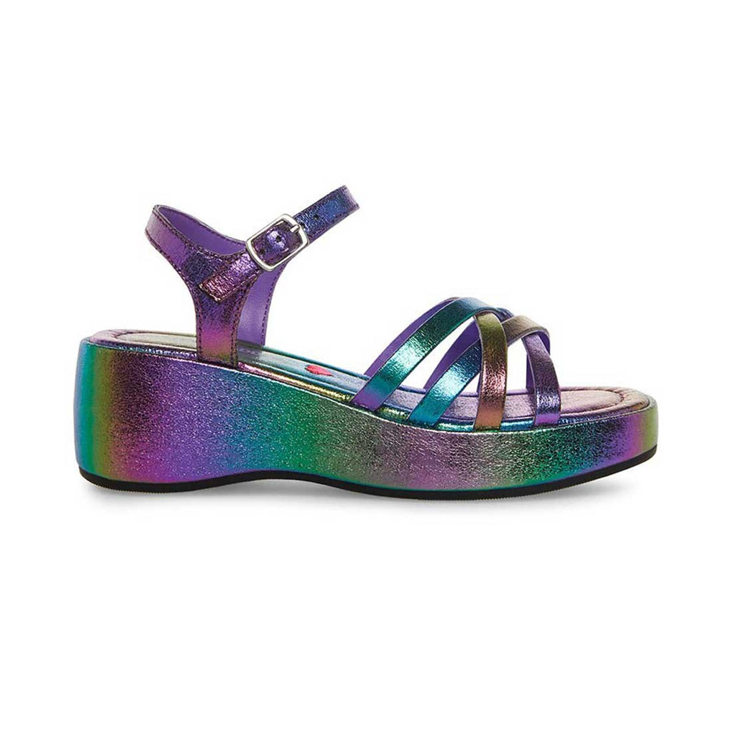 Madden girl clearance rainbow platform sandals