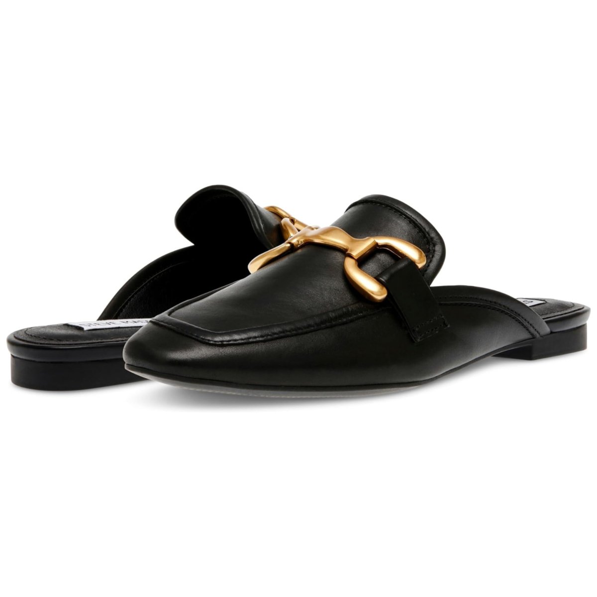 Steve Madden Women's Fortunate Black Leather - 9017841 - Tip Top Shoes of New York