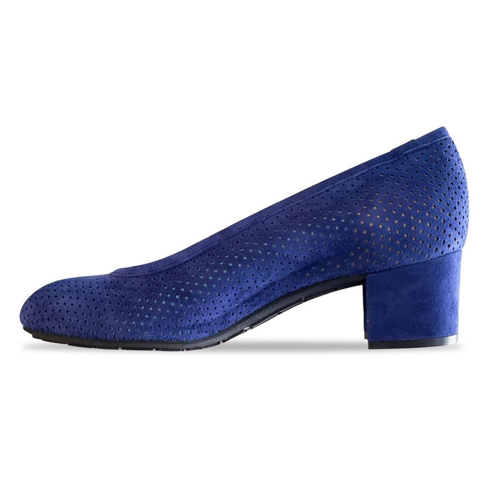 Thierry Rabotin Women's Desidero Blue Suede - 3006661 - Tip Top Shoes of New York