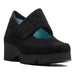 Thierry Rabotin Women's Dewott Black Suede - 3012912 - Tip Top Shoes of New York