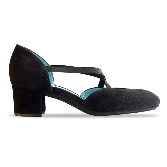 Thierry Rabotin Women's Dileta Black suede - 3006679 - Tip Top Shoes of New York