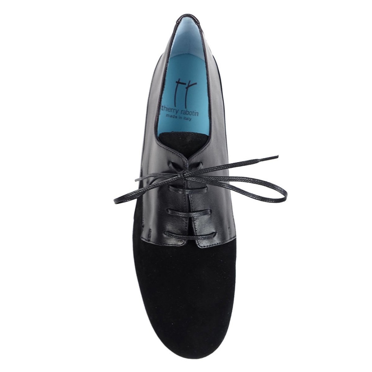 Thierry Rabotin Women's Gate 7429H Black Suede/Leather - 946491 - Tip Top Shoes of New York