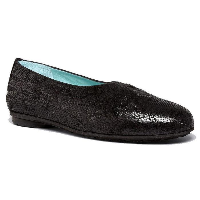 Thierry Rabotin Women's Grace Black Florida Print Leather - 405848501014 - Tip Top Shoes of New York