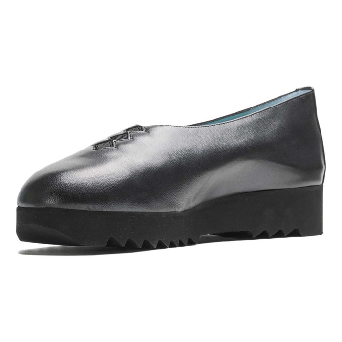 Thierry Rabotin Women's Grace Wedge Black Pearlized - 3013058 - Tip Top Shoes of New York