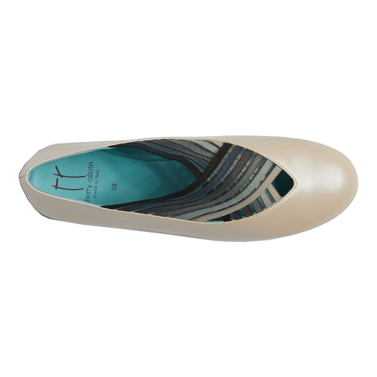 Thierry Rabotin Women's Gragas Ivory/Bone/Multi - 3015984 - Tip Top Shoes of New York