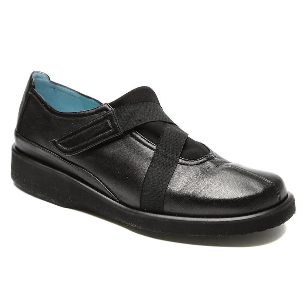 Thierry Rabotin Women's Lena 7502 Black Leather - 402192102010 - Tip Top Shoes of New York