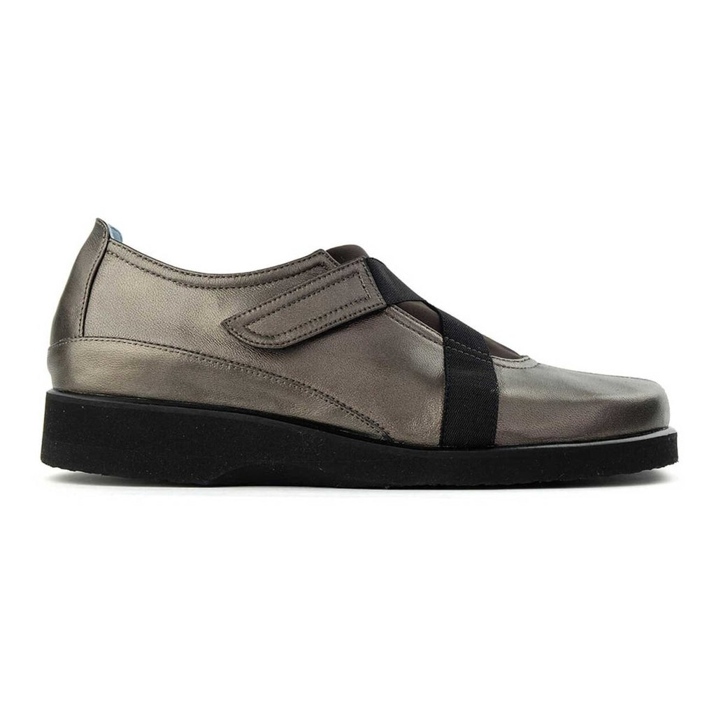 Thierry Rabotin Women's Lena Pewter Leather - Tip Top Shoes of