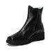 Thierry Rabotin Women's Topo Black Nappa Navy Elastic - 3003891 - Tip Top Shoes of New York