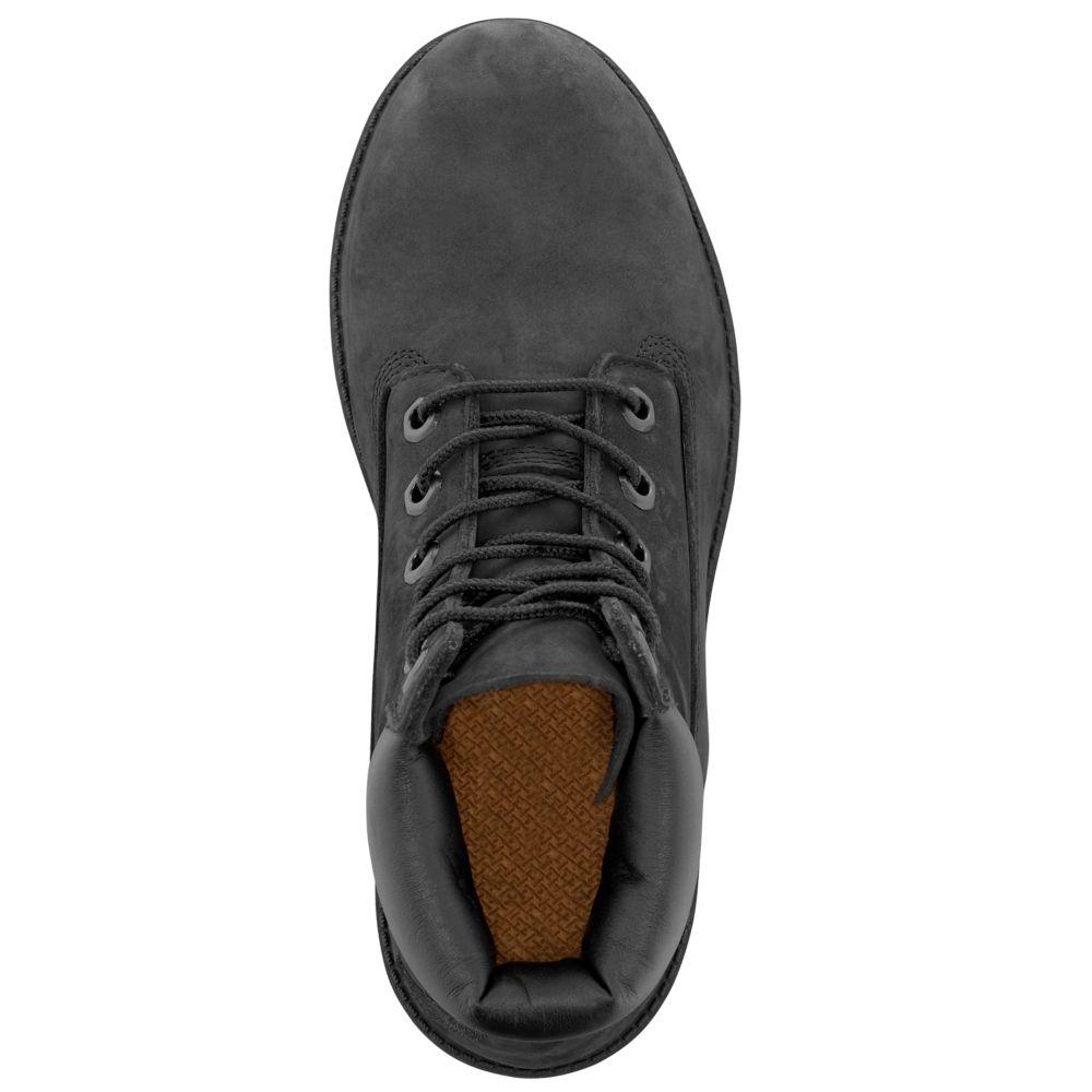 Timberland Kid's 12907 6-Inch Classic WATERPROOF Boot Black Buc - 408087101021 - Tip Top Shoes of New York