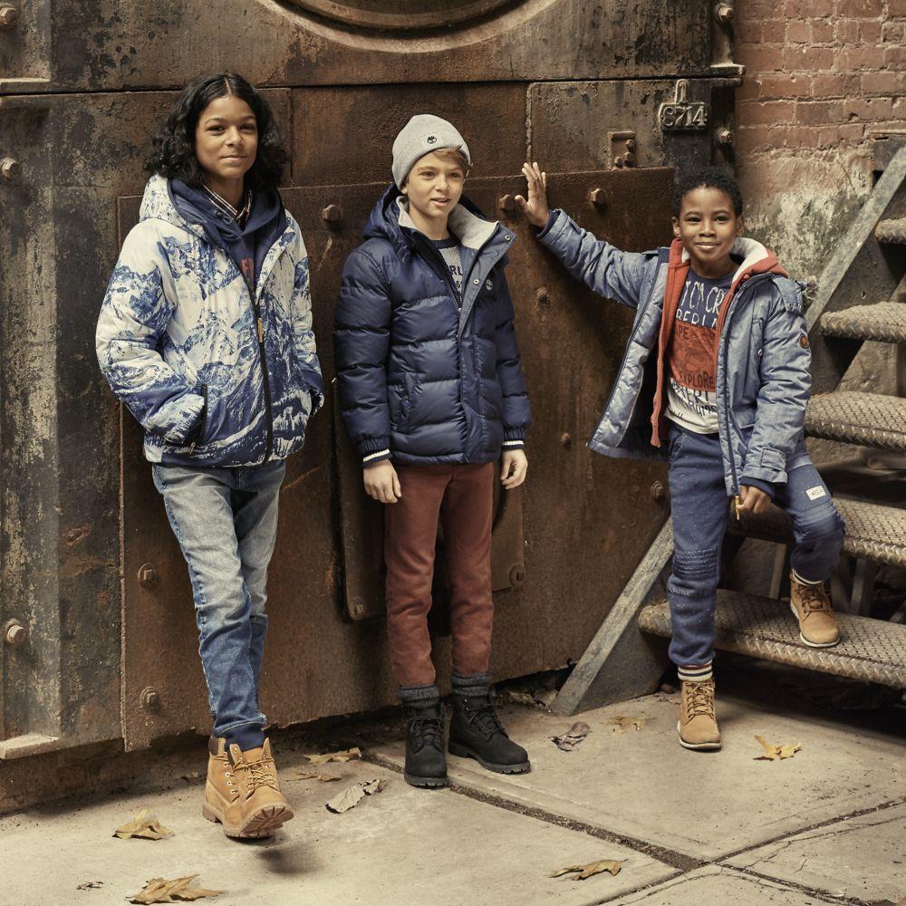 Timberland Kid's 12907 6-Inch Classic WATERPROOF Boot Black Buc - 408087101021 - Tip Top Shoes of New York