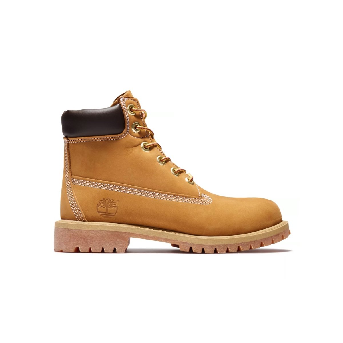 Timberland Kid's GS (Grade School) 12907 Classic WATERPROOF 6-Inch Boot Wheat Tan Buc - 407329702019 - Tip Top Shoes of New York