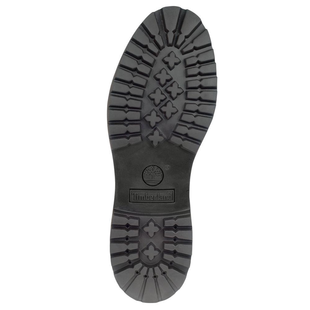 Timberland Men's 10073 6-Inch Premium Black Nubuck Waterproof