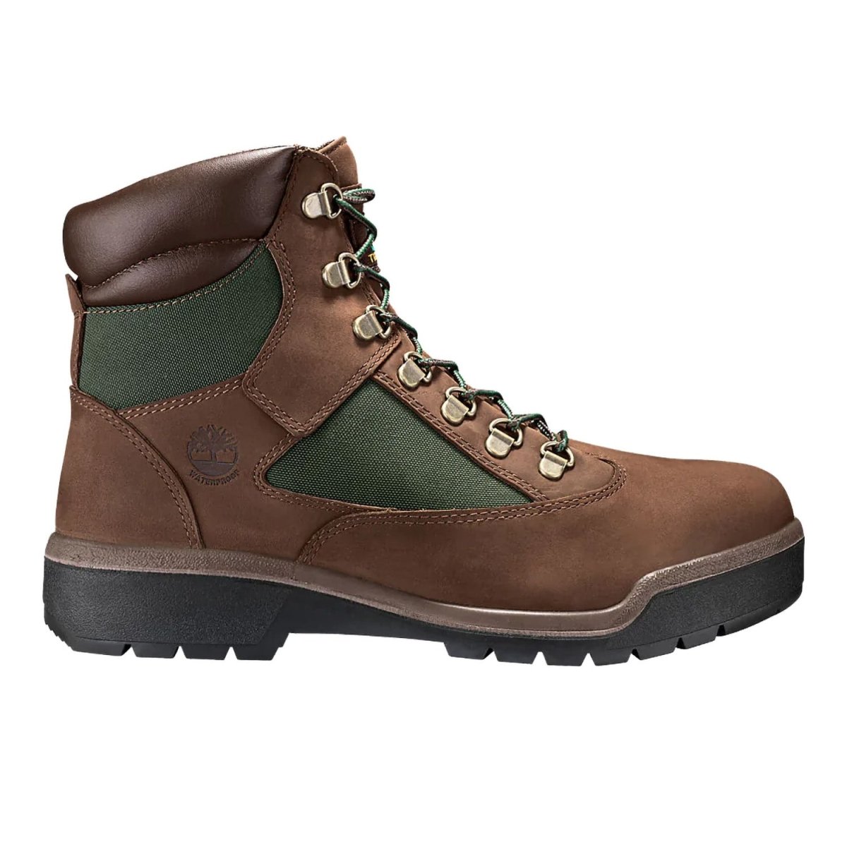 Timberland Men's 6" Field Boot "Beef and Broccoli" Brown/Green Waterproof - Tip Top Shoes of New