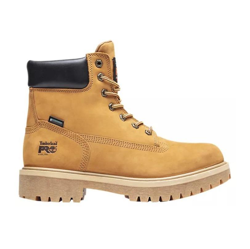 Timberland Men's 65016 PRO速 Direct Attach 6" Wheat Steel Toe Waterproof - 302398 - Tip Top Shoes of New York