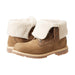 Timberland Women's Fleece Fold Down Tan - 7725655 - Tip Top Shoes of New York