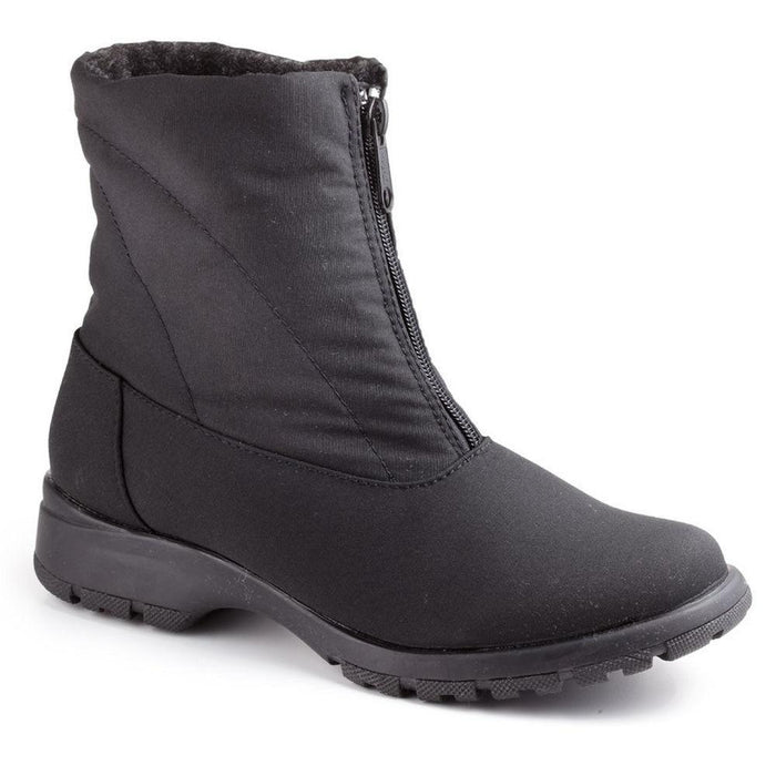 Toe Warmers Women's Magic Waterproof Boot Black Fabric - 309633 - Tip Top Shoes of New York