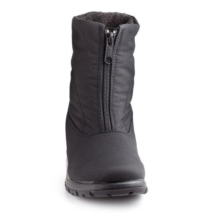 Toe Warmers Women's Magic Waterproof Boot Black Fabric - 309633 - Tip Top Shoes of New York