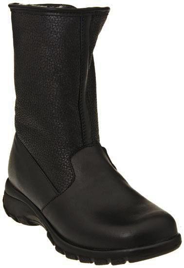Toe Warmers Women's Shelter Black Leather - 404519205039 - Tip Top Shoes of New York